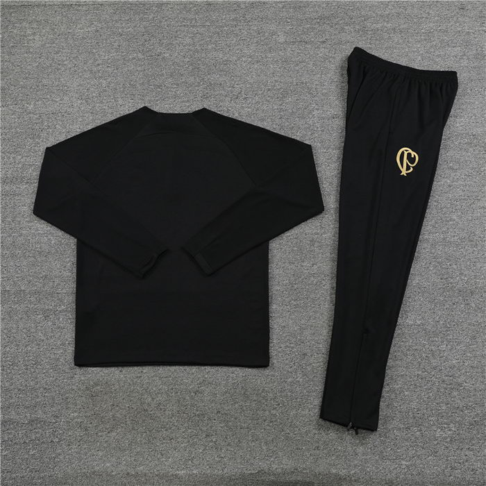 Chandal de Sudadera del Corinthians Nino 23-24 Negro